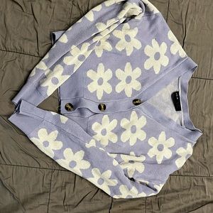 Small Purple Cardigan